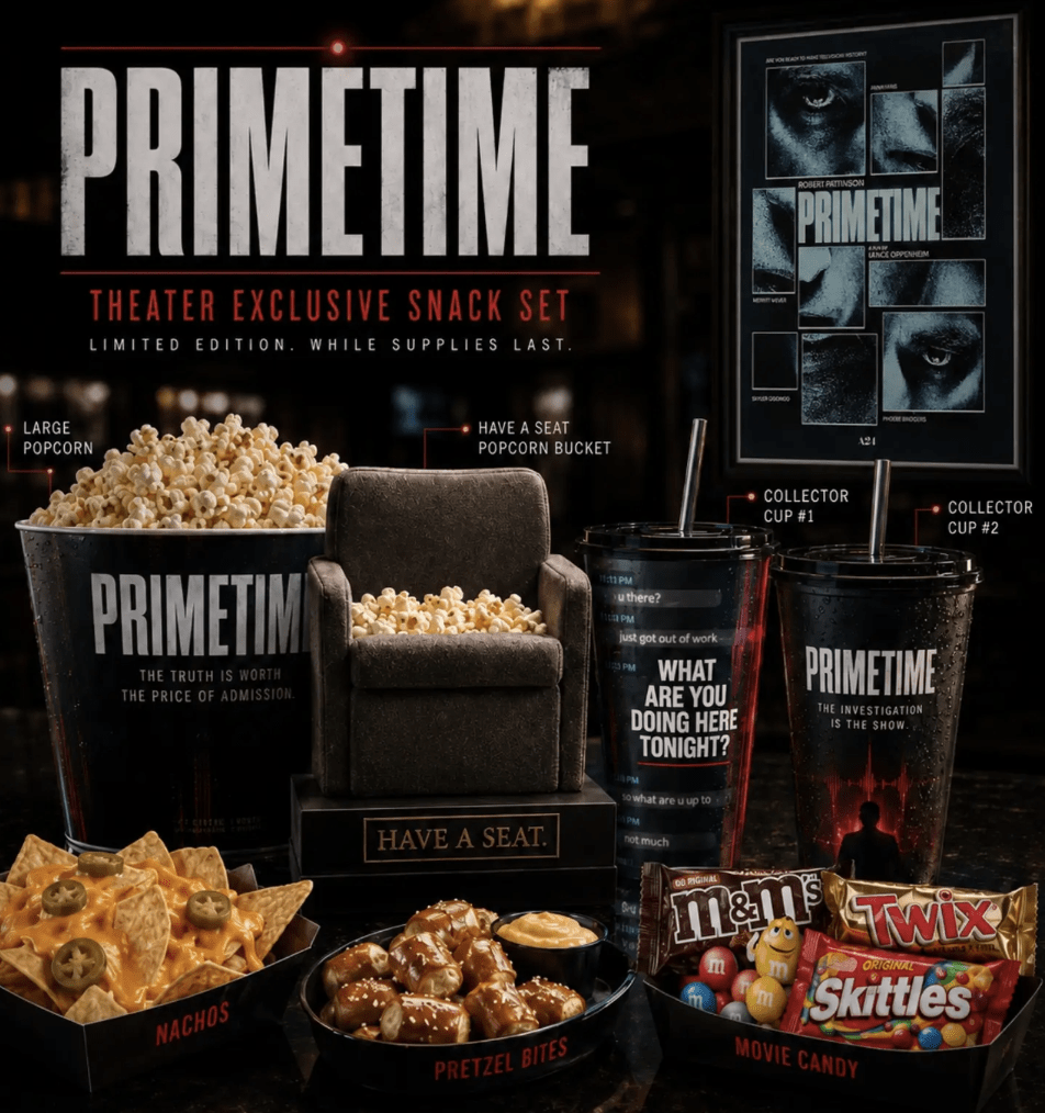 Primetime Popcorn Bucket AI-Generated Mock-Up