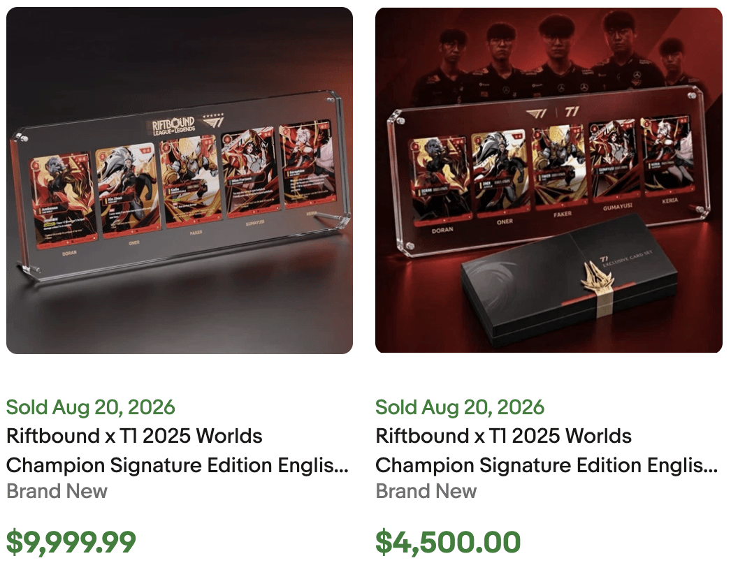 Riftbound T1 Trading Cards for Sale