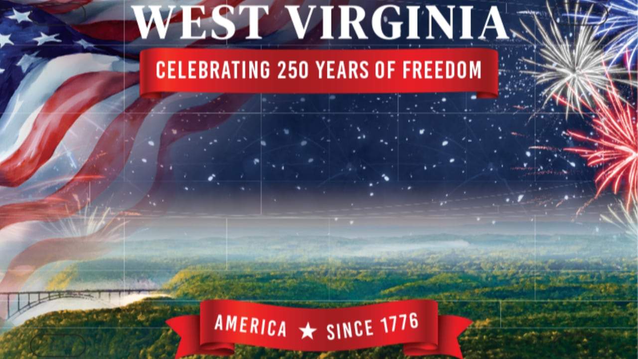 West Virginia 250th Anniversary License Plate