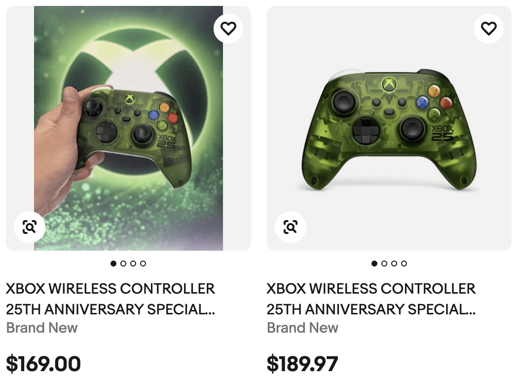 Xbox 25th Anniversary Controller for Sale