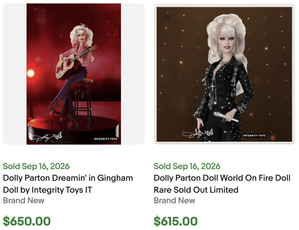 Dolly Parton Integrity Toy for Sale