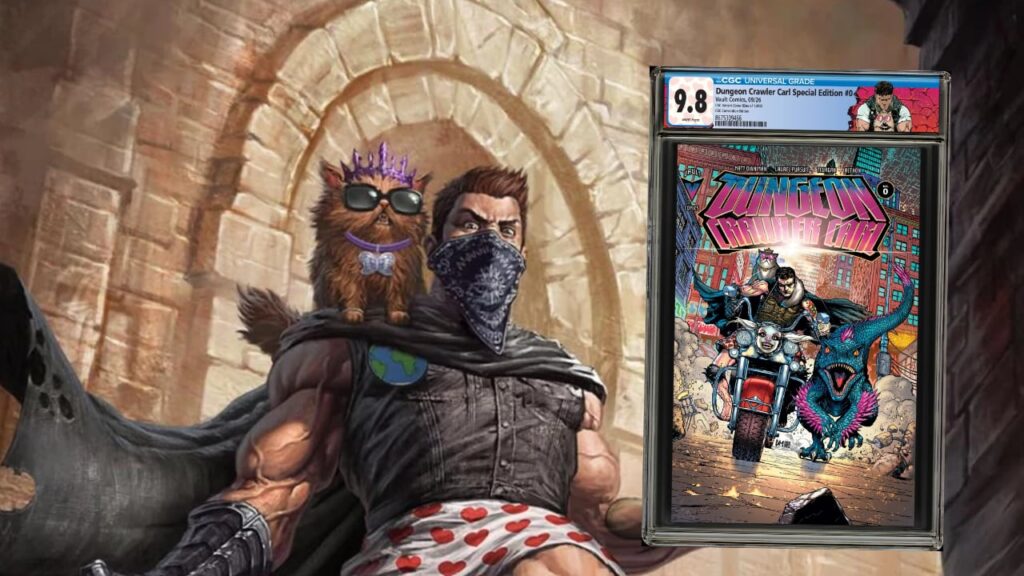 Dungeon Crawler Carl Signed Comic Reseller
