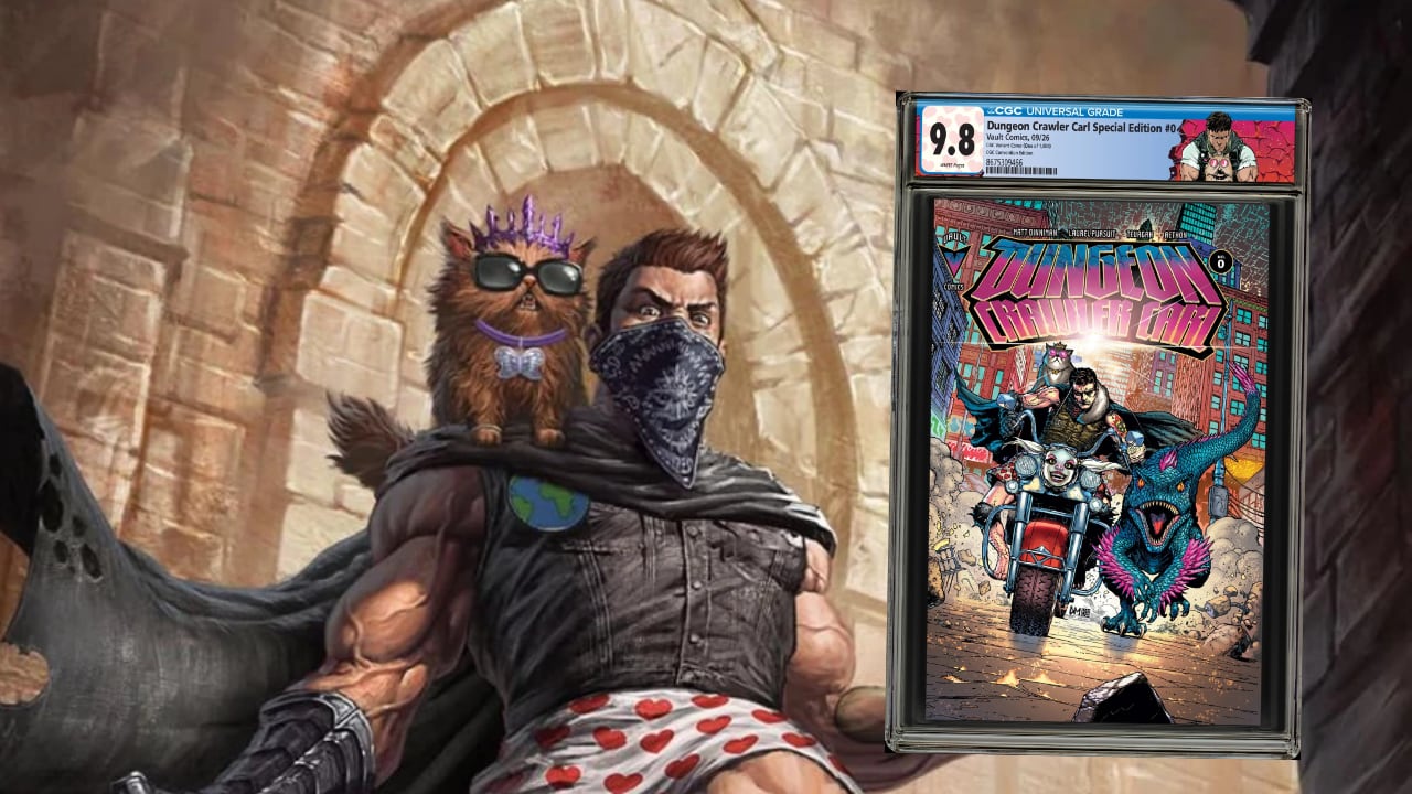 Dungeon Crawler Carl Signed Comic Reseller