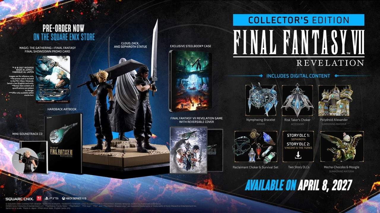 FF7 Revelations Collector Edition Statue Reseller