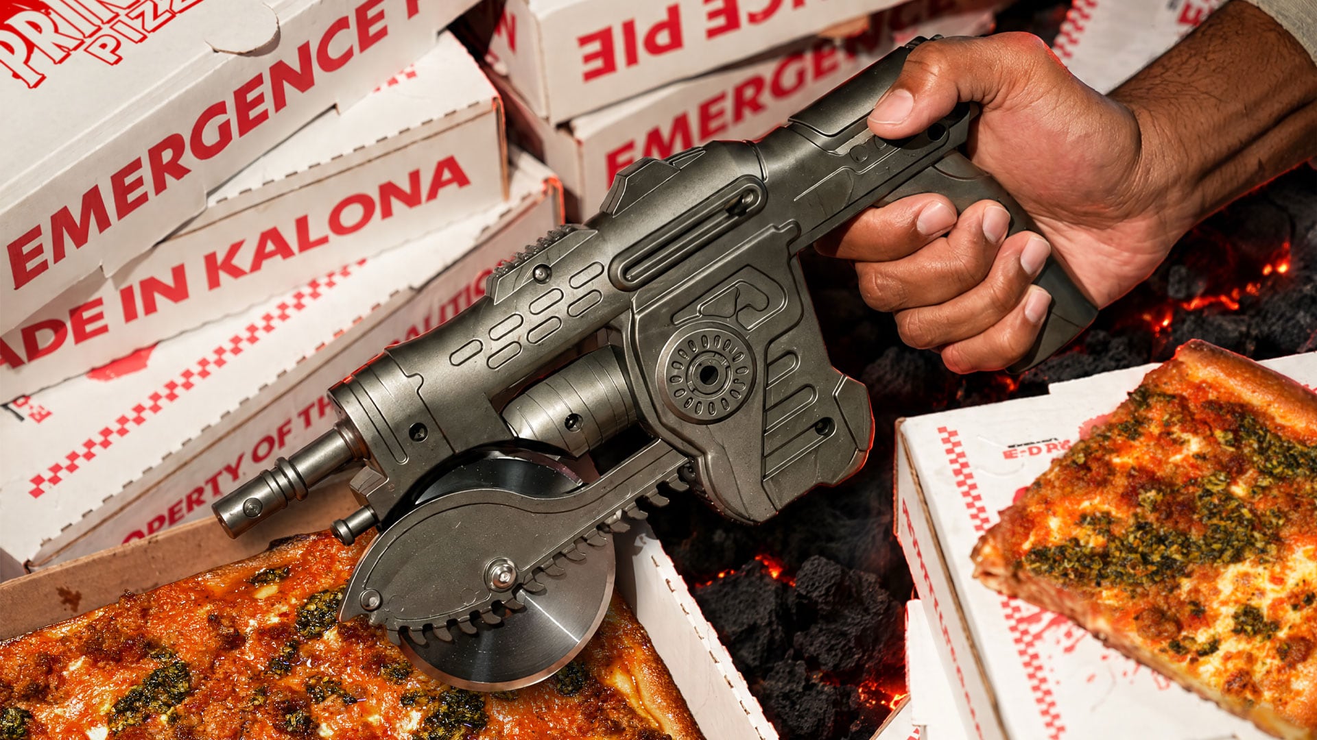 Gears War E-Day Pizza Cutter Reseller
