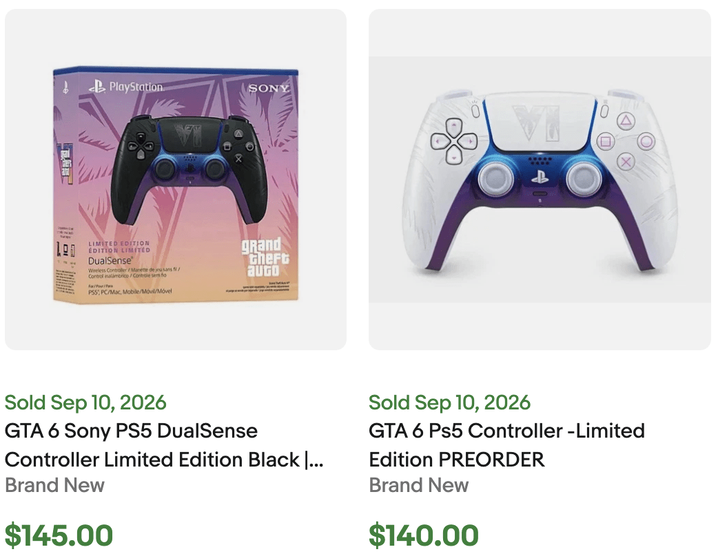 GTA 6 DualSense Controller for Sale