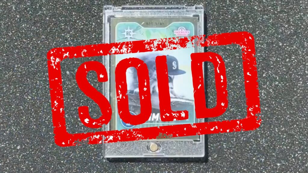 Seattle Mariners Jimothy Gold Card eBay Auction
