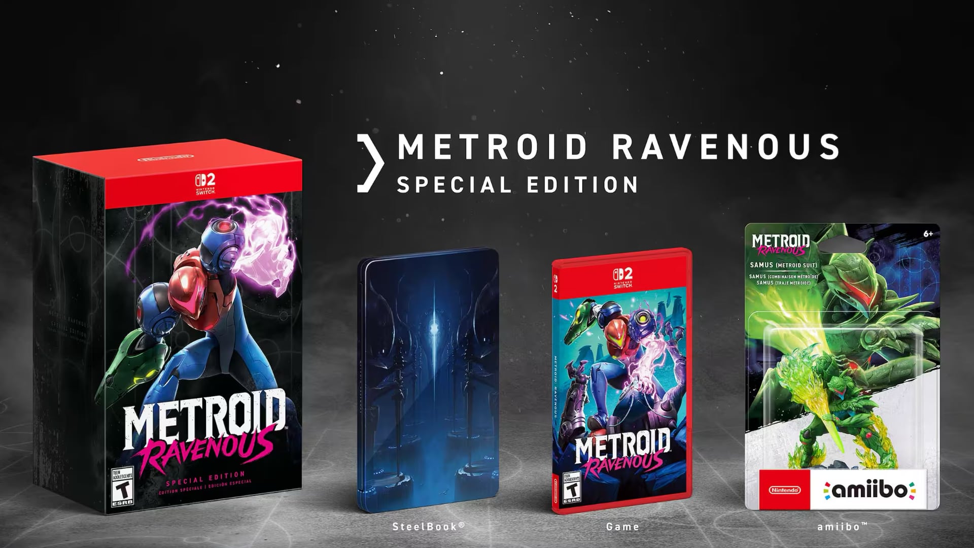Metroid Ravenous Special Edition Reseller Collector