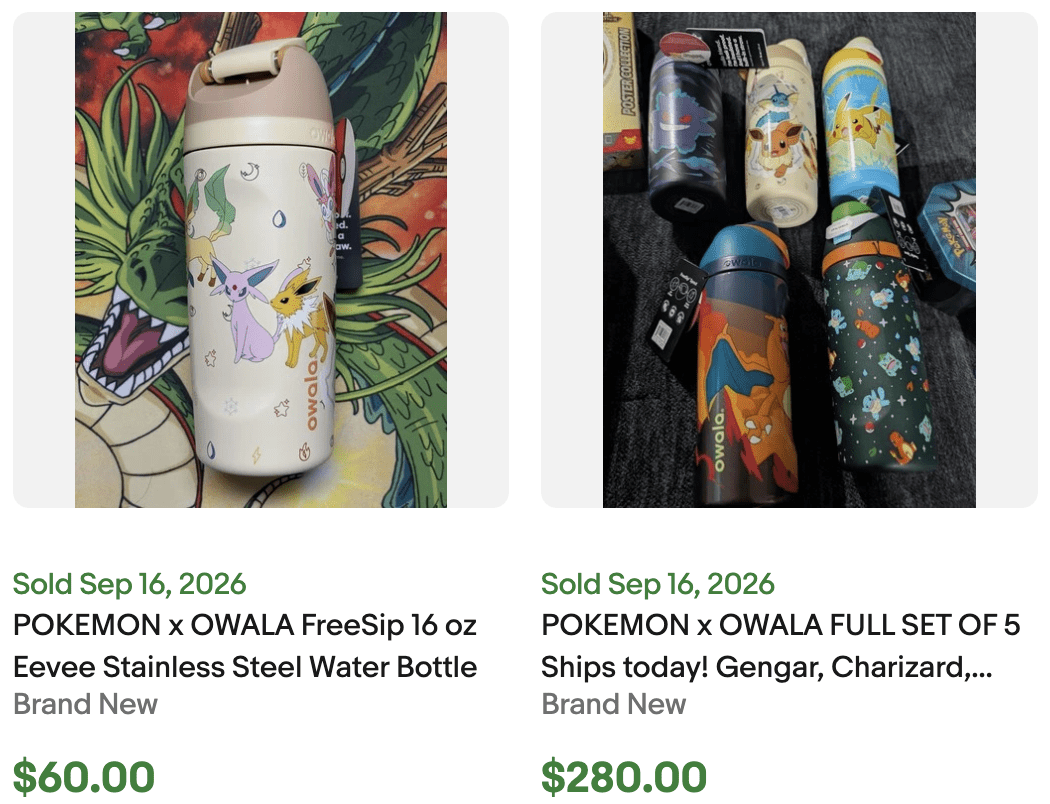 Owala Pokemon Freesip Tumbler for Sale
