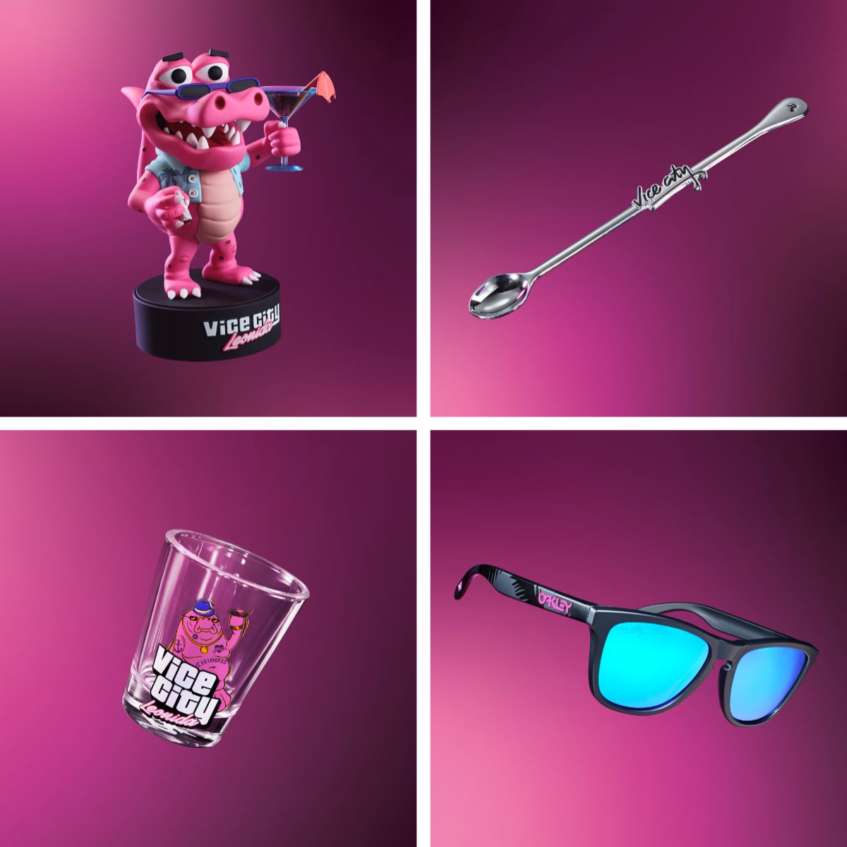 Vice City Goodtime Collector Box Contents