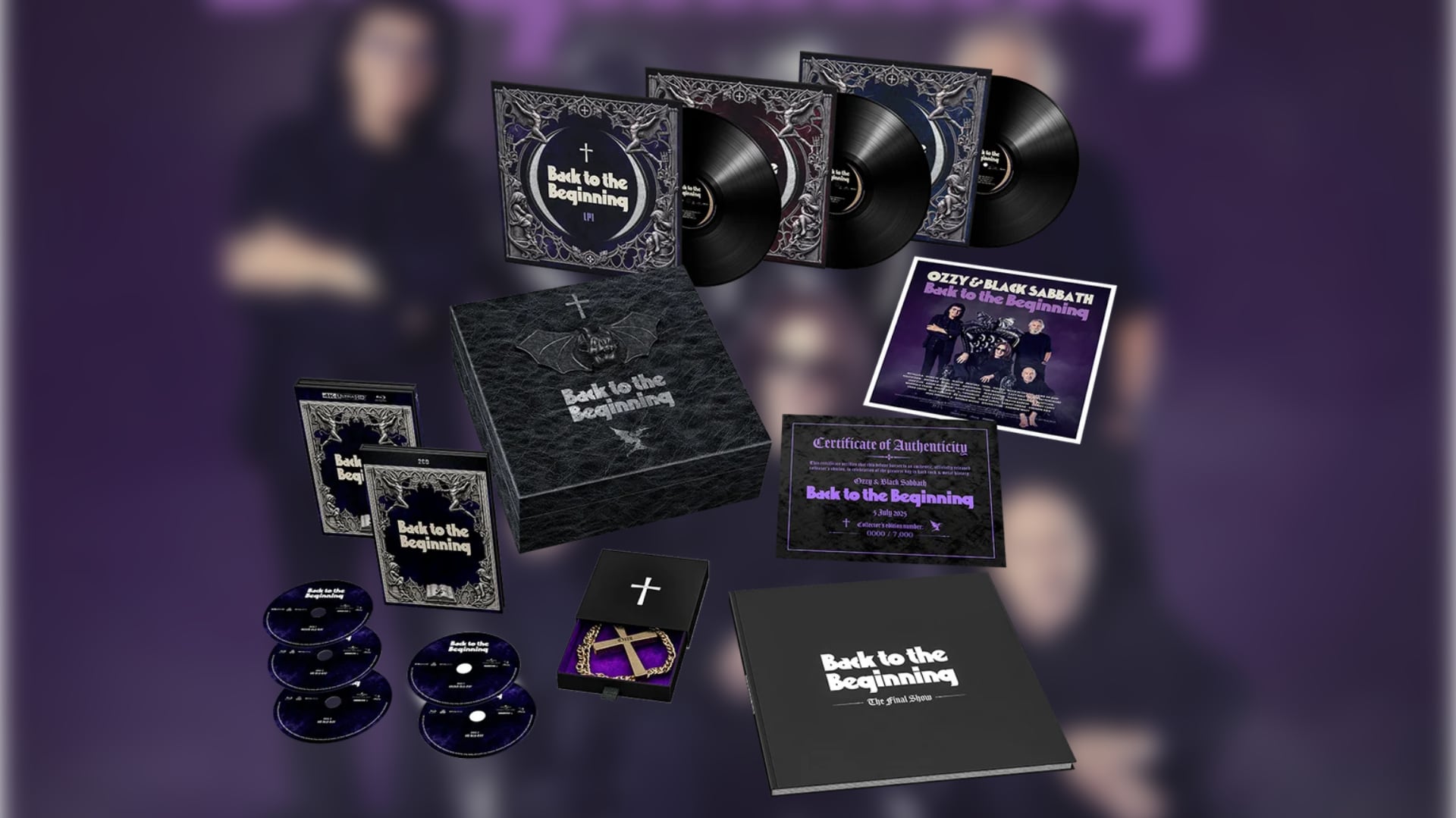 Ozzy Osbourne Back Beginning Box Set