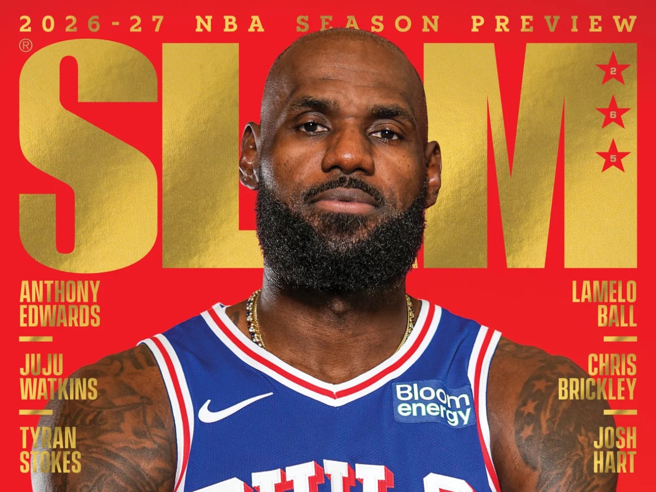 SLAM 265 Gold Lebron Magazine Reseller