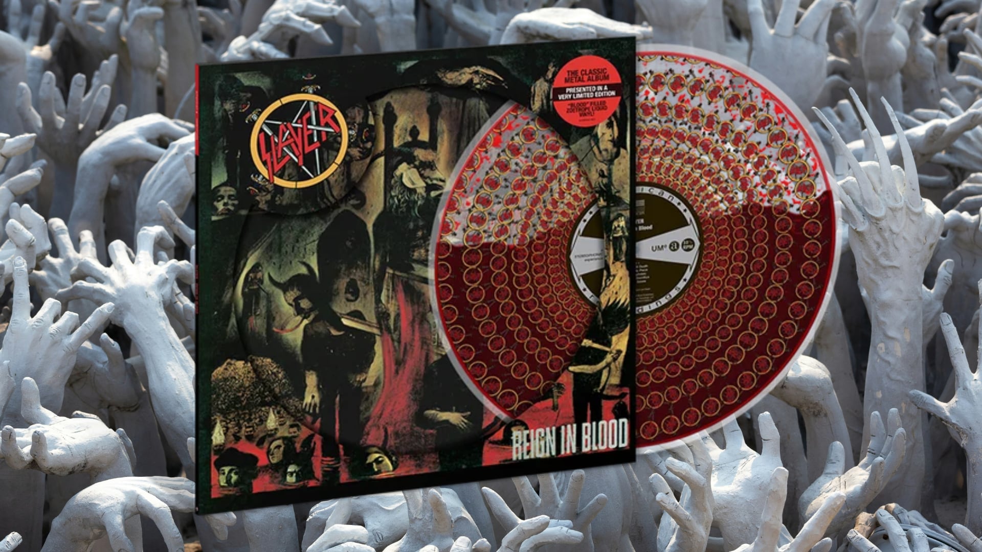 Slayer Reign Blood Liquid Vinyl Reseller